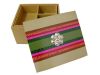 Hand painted Peruvian Small jewelry box sterling silver application