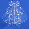acrylic push up cake pops containers stand displayer