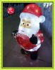 stop Santa Claus Jr 64CM 40LED animated christmas lights motif With CE rohs certificate