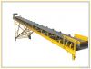 belt conveyor for sawdust, charcoal, briquettes, pellets, etc.