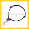 2016 leaf pendent rope bracelet