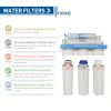Hikins 200g RO (reverse osmosis) Water Treatment Purification System with No Tank