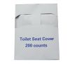 Disposable soft toilet seat cover paper