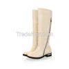 Free Shipping Womens Fashion High Heel Over Knee Boots Tassel Decoration