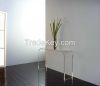 Acrylic Console table  Elegant Design Tempered glass table top + Acrylic base 