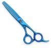 13 Teeth Hair Thinning Scissor Titanium Blue.