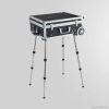 Aluminum Trolly Cosmetic case with Legs and light DY9608