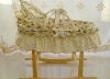 baby basket , baby bed / wicker baby bed,
