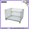 	Folded warehouse temporary storage cargo cage