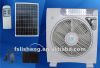 environmental solar power rechargeable Fan