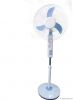 Solar rechargeable fan