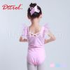 children kids flutter short sleeve ballet leotard ballet dance dress ballet skirt for girlsD031008
