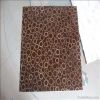 Round freshwater shell tile with resin coating