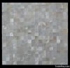 Freshwater shell mosaic tiles for interior decoration