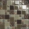 Resin Crystal Glass Mosaic Tiles