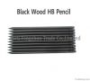 Black wood HB pencil