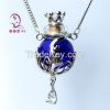 Murano glass Essential Oil Bottle Necklace,