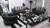 Best-selling Sofa with Superior Quality Low Price, Black Sofa Set