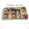 12pcs colorful flower pouch makeup cosmetic brush accessories set