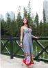 2011 Hot Sell Lotus Print Casual Dress-STRAP 0490