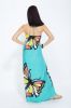 Polyester spandex ladies dress-STRAP 7252