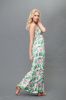New arrival fahion floral printed maxi dress-ROPE 1001