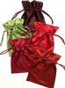 Silk satin drawstring bags