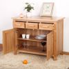 Solid Oak Sideboard NM36 (Oak Dining Room Furniture)