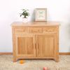 Solid Oak Sideboard NM36 (Oak Dining Room Furniture)