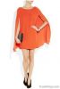 Orange Cape Dress