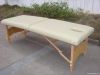 wooden massage table