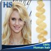 Hot Sales Peruvian 100% Human Remy Hair Blonde 613#