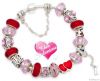 Hot Selling Valentine Gifts Charm Beads Bracelet