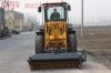 CHINA SXMW MACHINE compact mini loader with sweeper
