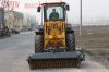 CHINA SXMW MACHINE compact shovel loader with concrete mixer bucket