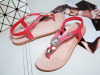 Ladies Fashion Flat Sandals shoes for summer with high quality PU with good price 