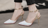 Ladies Fashion High heel shoes for Spring with high quality PU with good price