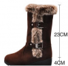 Ladies Fashion Boots for Spring / Winter with high quality Suede Fabric with good price