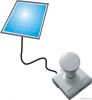Removable Solar led bulb light with mobile charger