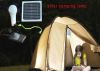 CE RoHS Rechargeable solar camping tent lighting,