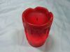 Crying battery operated flameless led pillar candles