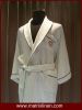 Tuxedo Style Bathrobe With Embroidery Logo (RT0027)