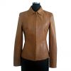 woman leather jacket