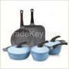 Cast Aluminum Ceramic Coating Cookware Set