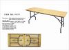 folding wooden table
