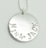 DISK PENDANT NECKLACES...