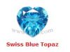 Swiss blue Topaz