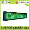 CE approved led moving sign with RGY color and size 104cm(W)*24cm(H)*7cm(D)