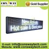 CE approved led advertising panel with white color and size 168cm(W)*40cm(H)*7cm(D)