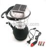 Hand Crank Dynamo Solar 36 LED Super Bright Lantern Outdoor Camping Work Light